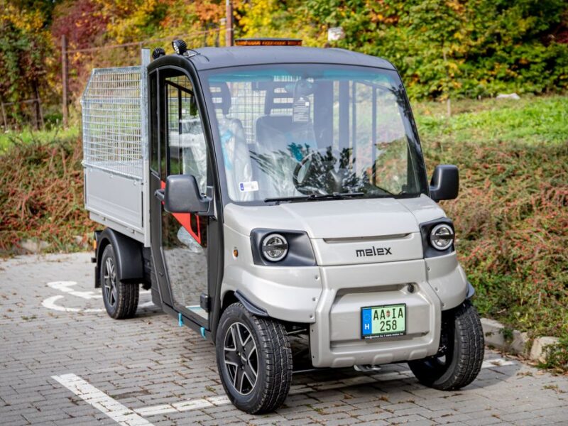 Melex kisautó segíti a Miskolci Állatkert biztonságát